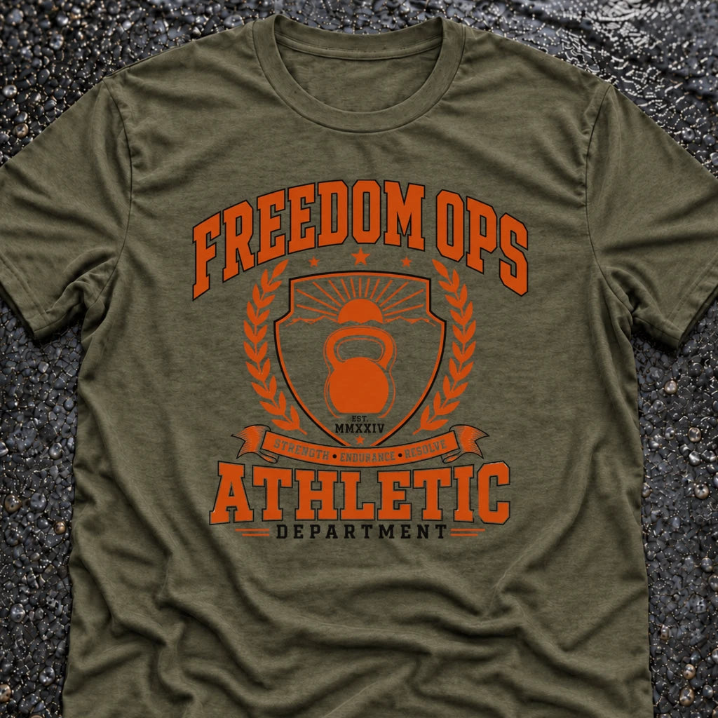Freedom Ops Freedom Ops F.O. T-shirt in military green