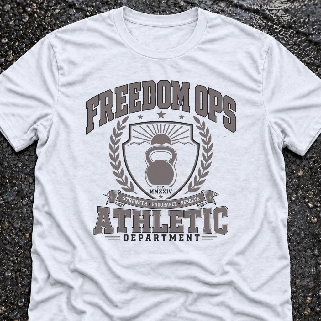 Freedom Ops F.O. T-shirt in white