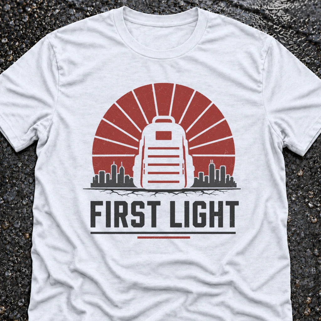 Freedom Ops FIRST LIGHT T-shirt in white