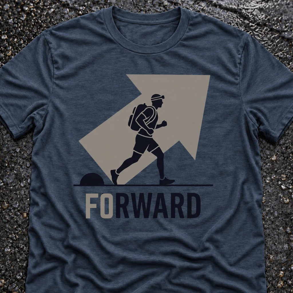 Freedom Ops FORWARD T-shirt in indigo