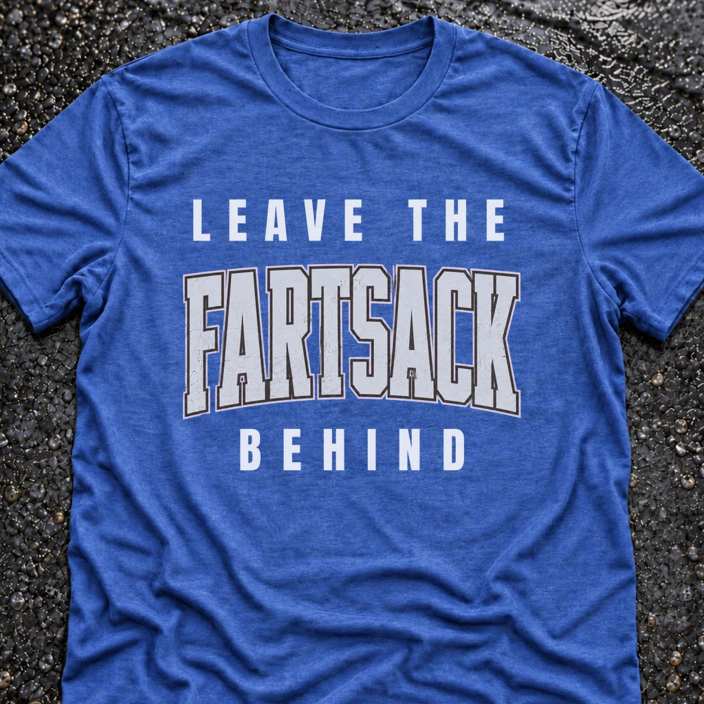 Freedom Ops LEAVE THE FARTSACK T-shirt in vintage royal