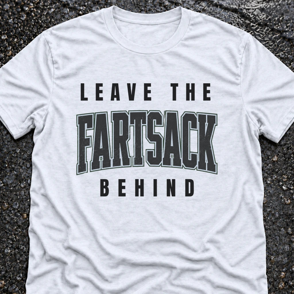 Freedom Ops LEAVE THE FARTSACK T-shirt in white