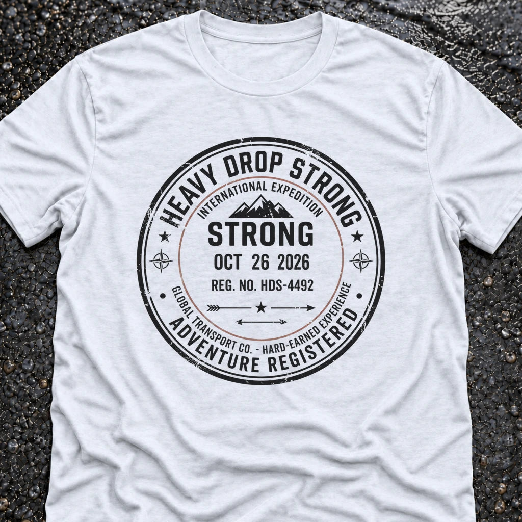 Freedom Ops HEAVY DROP BADGE T-shirt in white