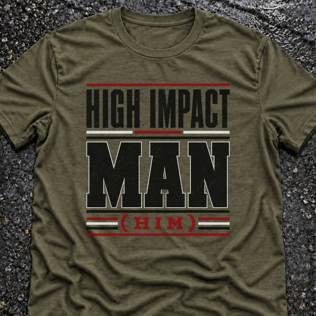 Freedom Ops High Impact Man (HIM) T-shirt in military green