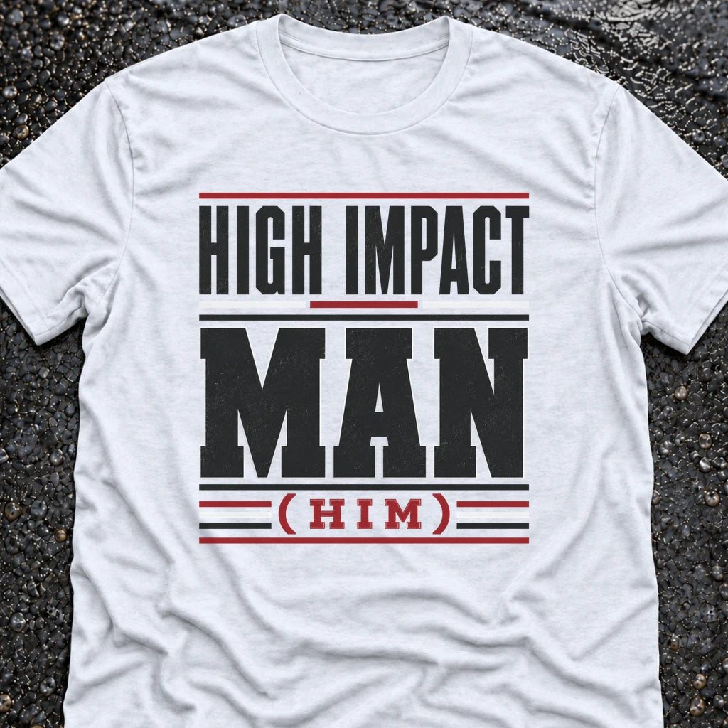 Freedom Ops High Impact Man (HIM) T-shirt in white