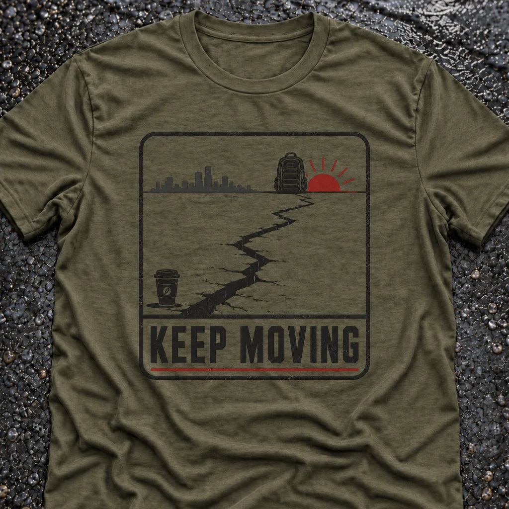 Tri-Blend Military Green