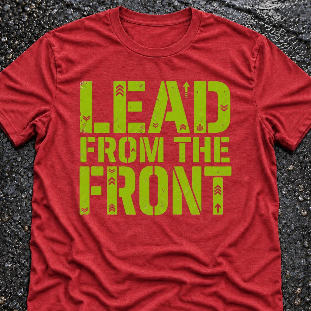Freedom Ops LEAD T-shirt in vintage red