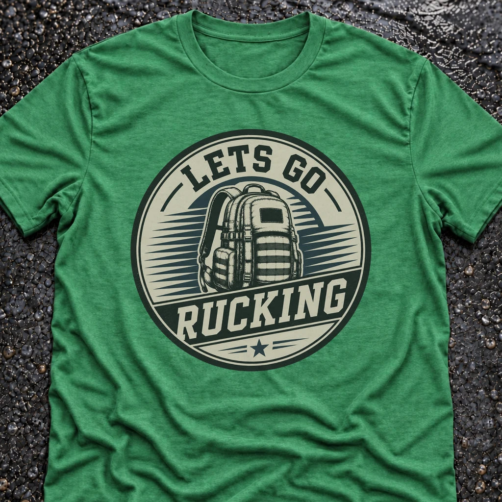 Freedom Ops LET’S GO T-shirt in envy green