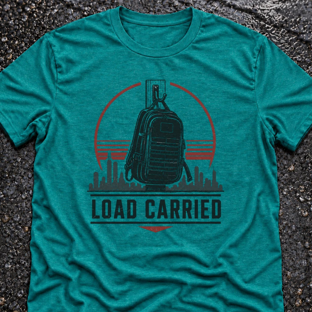Freedom Ops LOAD CARRIED T-shirt in vintage turquoise
