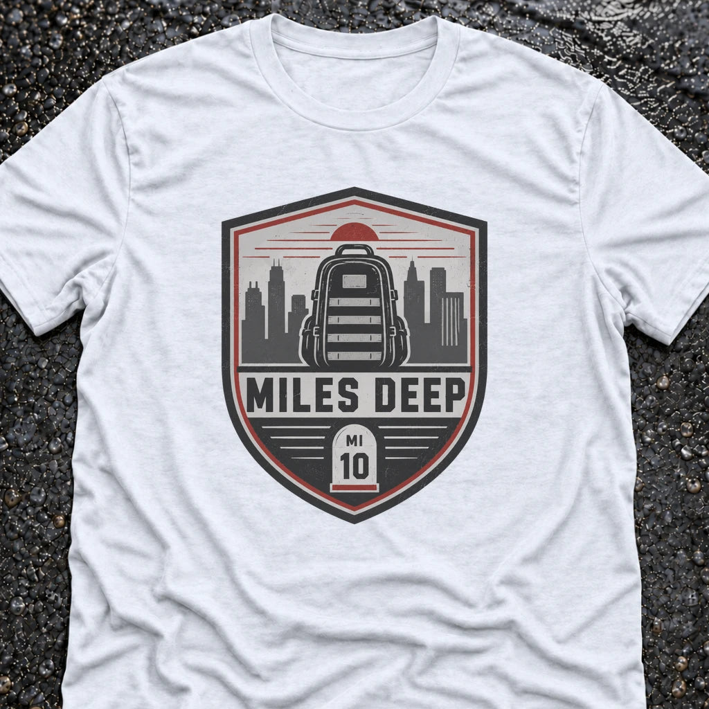 Freedom Ops MILES DEEP T-shirt in white