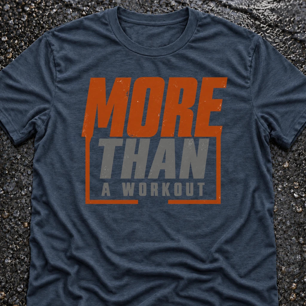 Freedom Ops More Than A Workout T-shirt in indigo