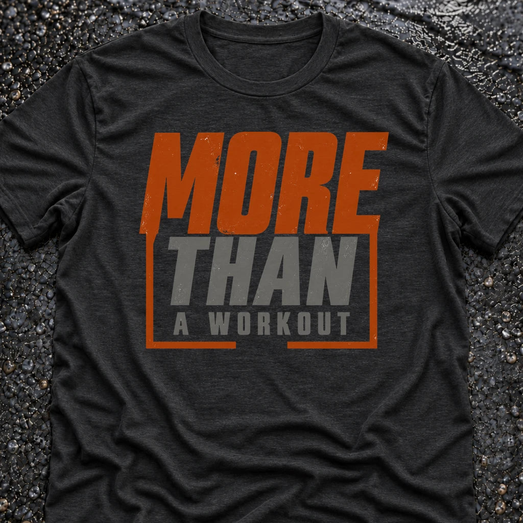 Freedom Ops More Than A Workout T-shirt in vintage black