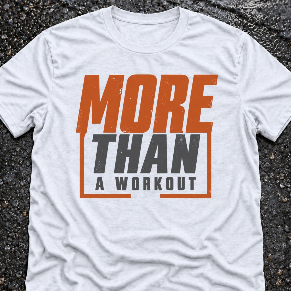 Freedom Ops More Than A Workout T-shirt in white