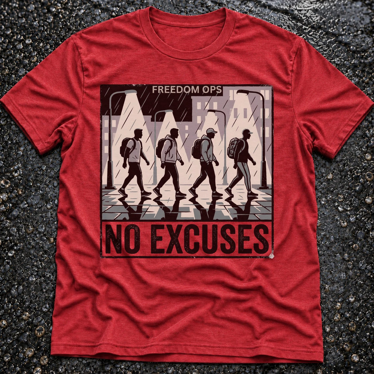 Tri-Blend Vintage Red