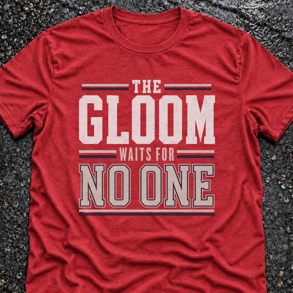 Freedom Ops NO ONE T-shirt in vintage red