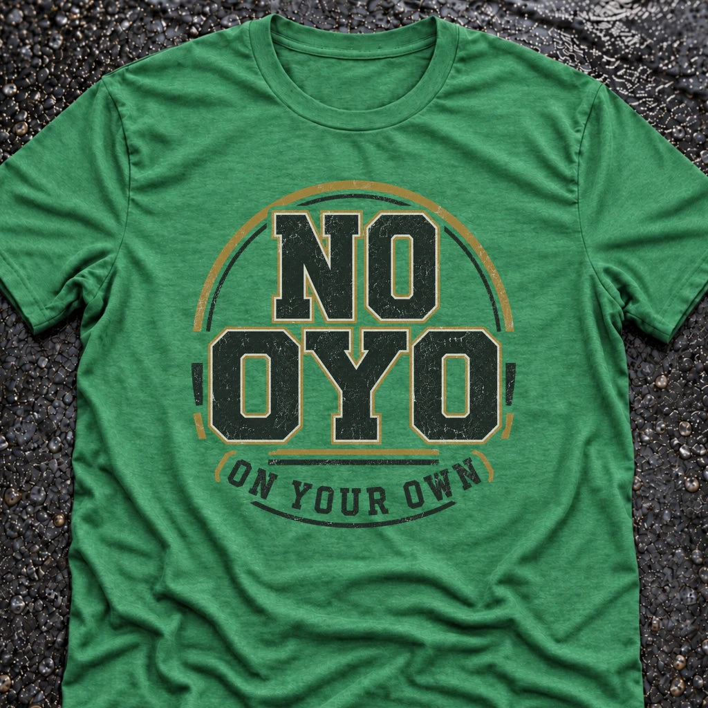 Freedom Ops NO OYO T-shirt in envy green
