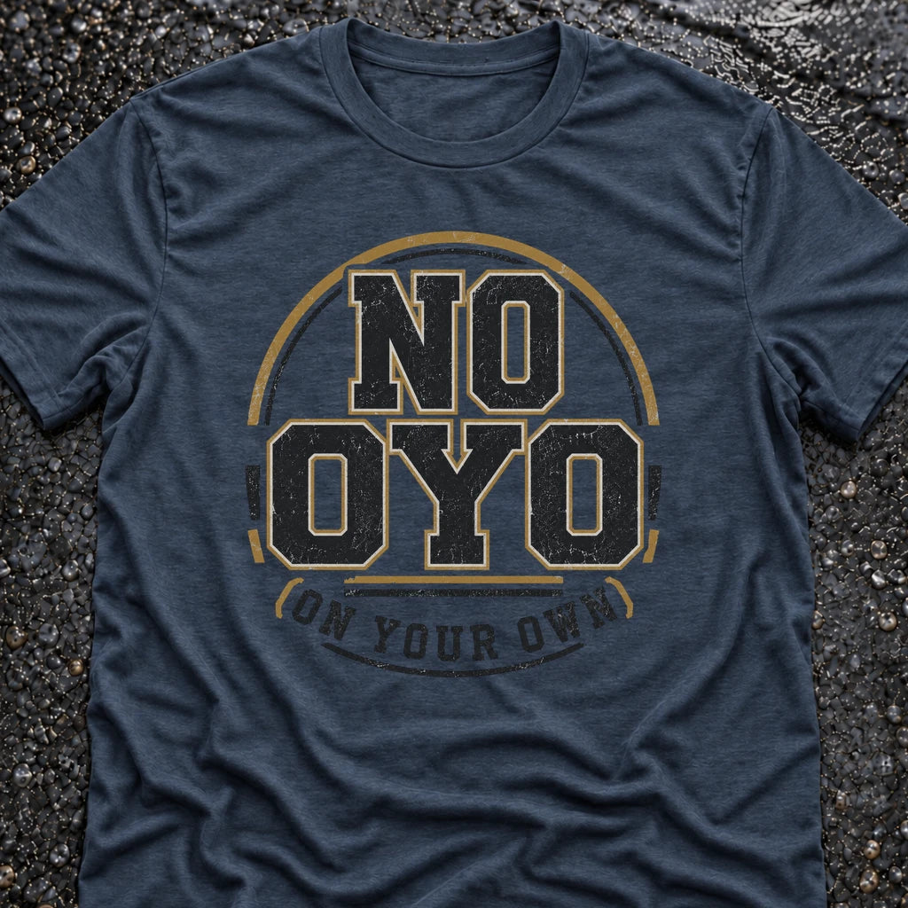 Freedom Ops NO OYO T-shirt in indigo
