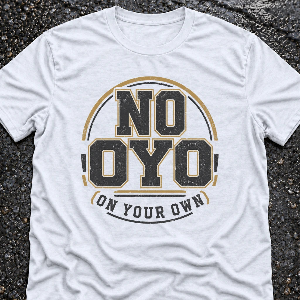 Freedom Ops NO OYO T-shirt in white