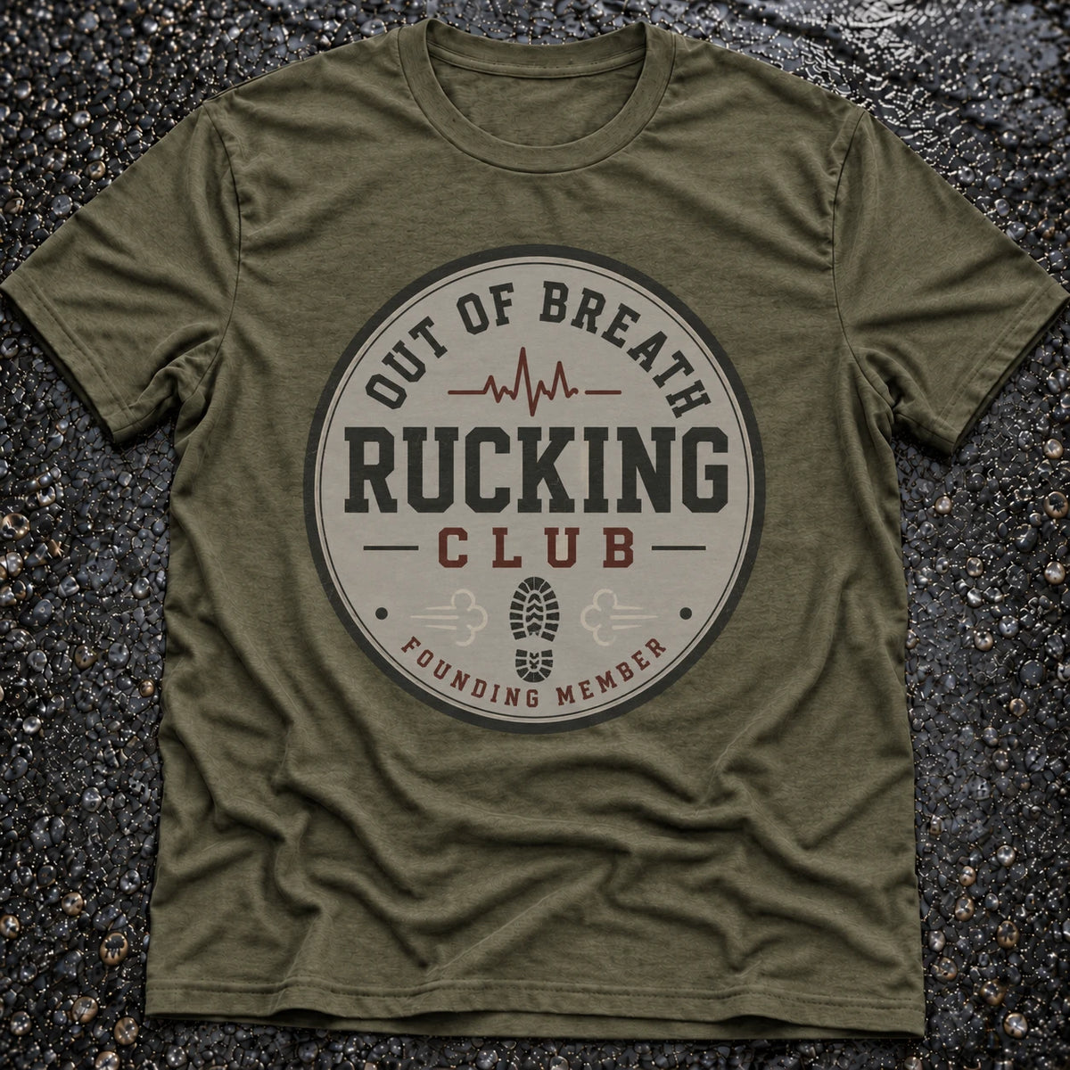 Tri-Blend Military Green