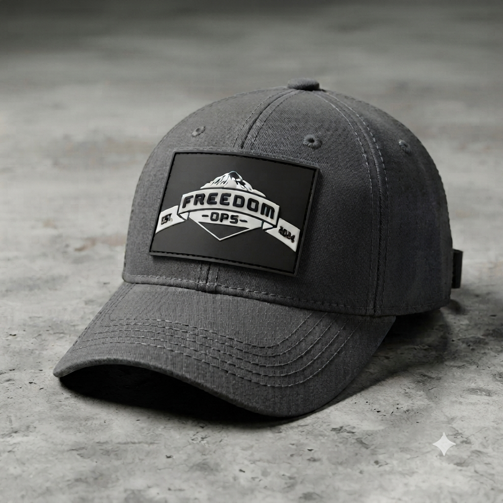 Freedom Ops Logo Velcro PVC patch