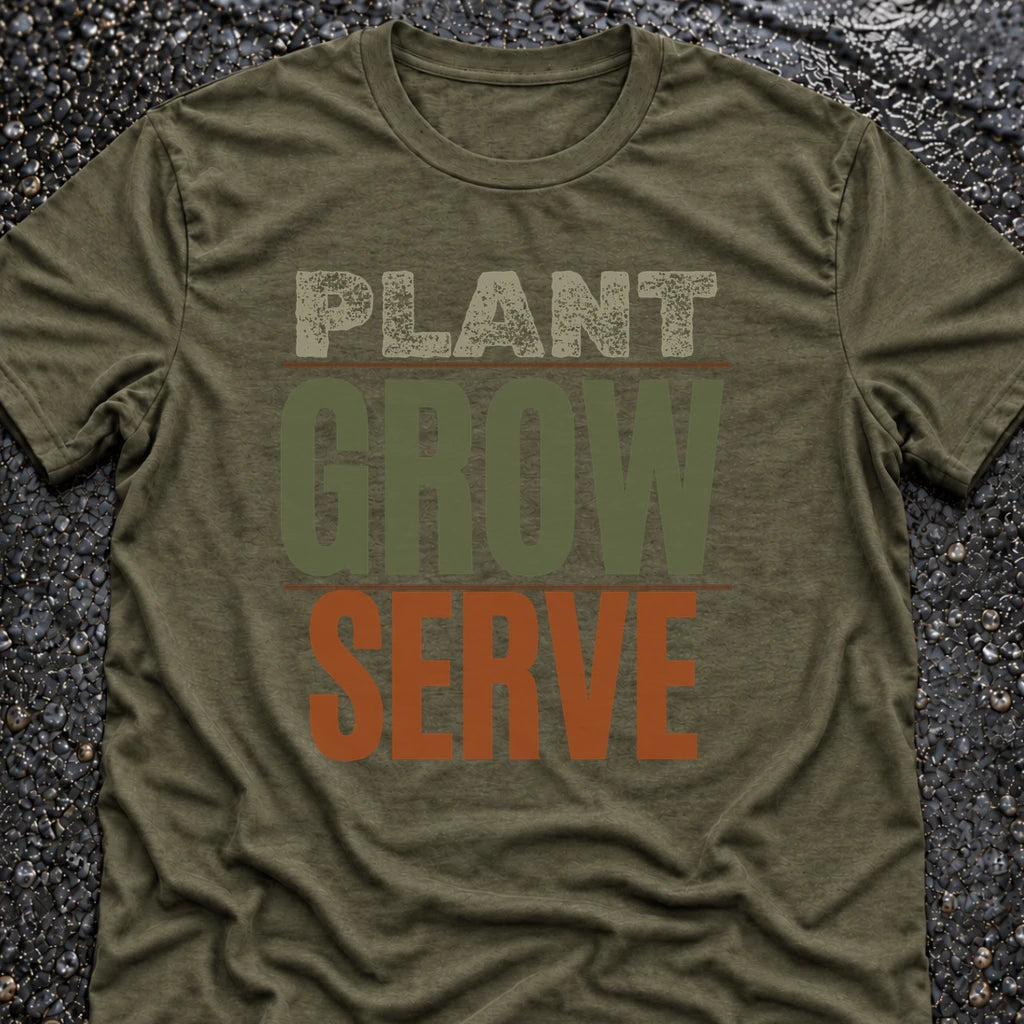 Tri-Blend Military Green