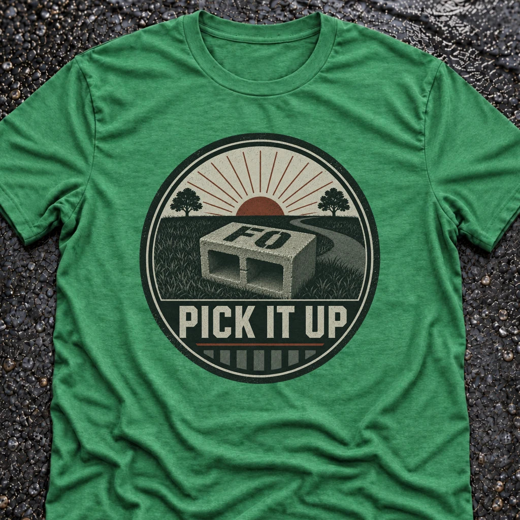 Freedom Ops Pick It Up Rucking T-shirt in envy green