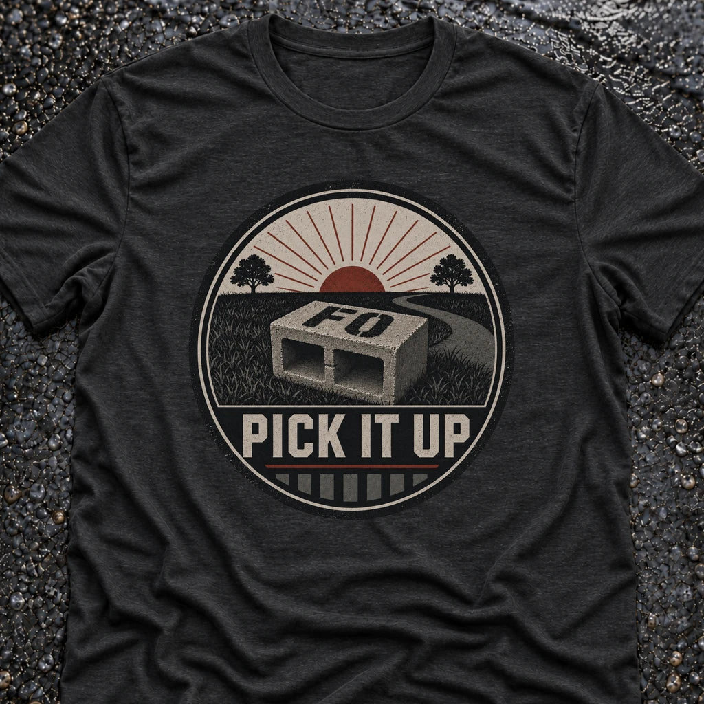 Freedom Ops Pick It Up Rucking T-shirt in vintage black