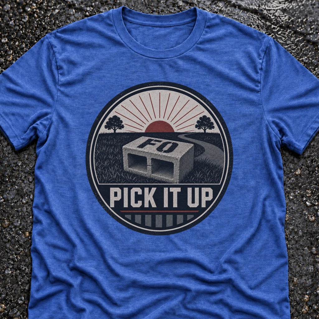 Freedom Ops Pick It Up Rucking T-shirt in vintage royal