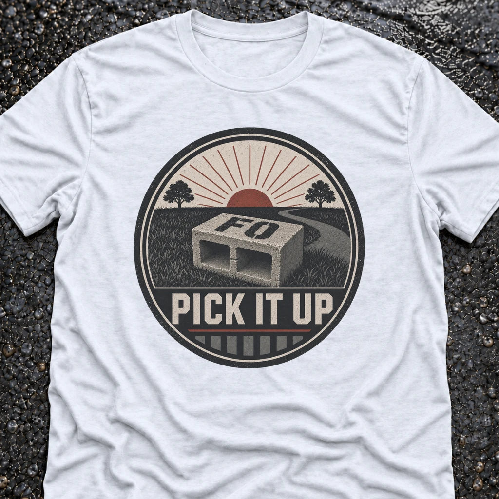 Freedom Ops Pick It Up Rucking T-shirt in white