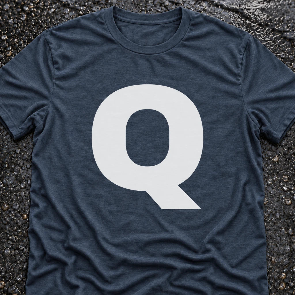 Freedom Ops Q Leadership T-shirt in indigo
