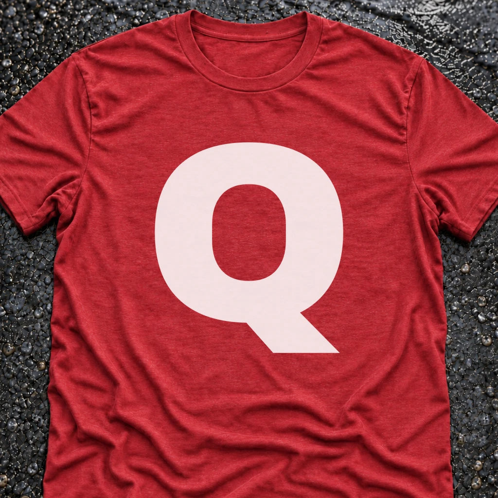 Freedom Ops Q Leadership T-shirt in vintage red