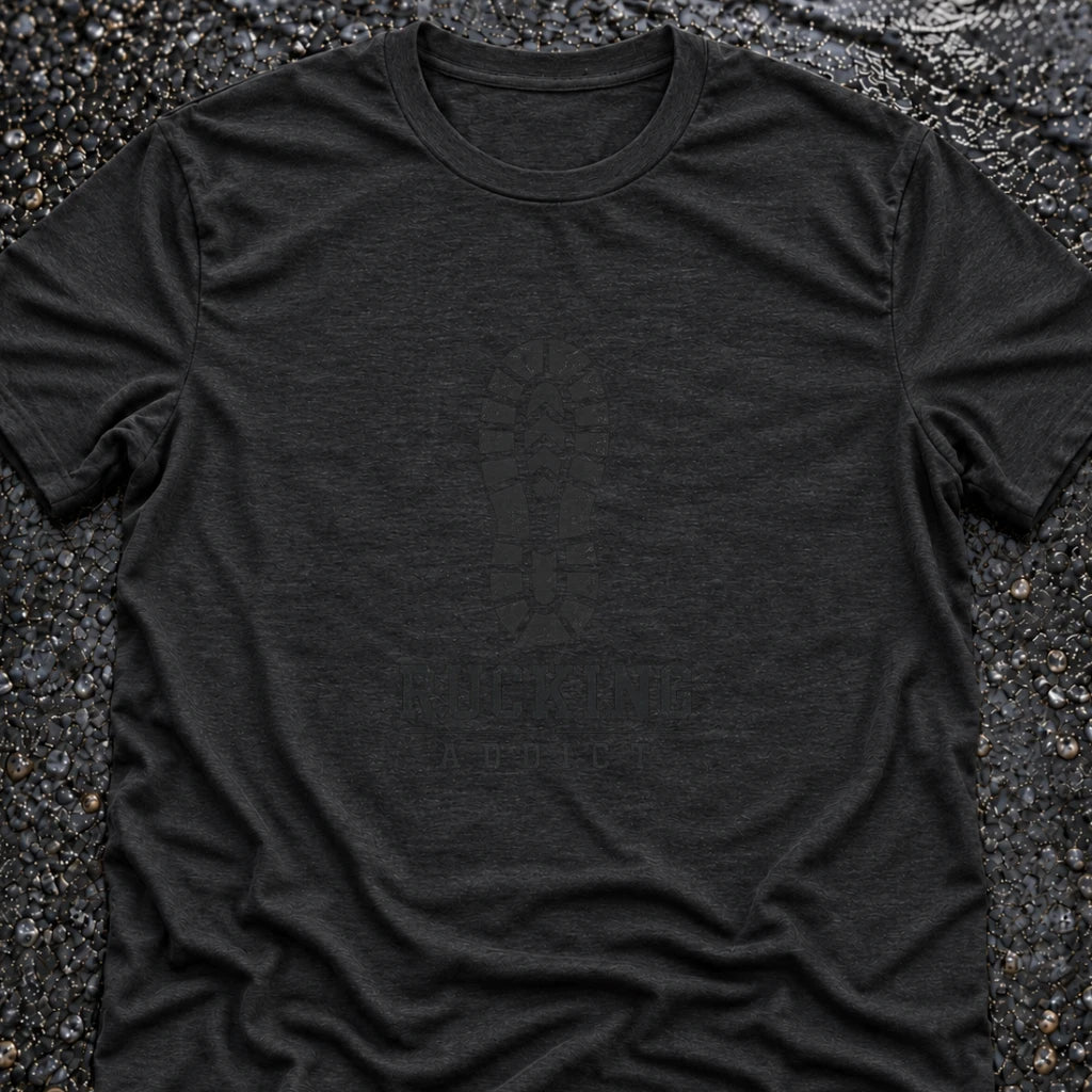 Freedom Ops RUCK ADDICT BOOT T-shirt in vintage black