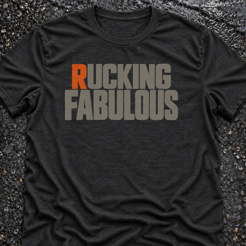 Freedom Ops RUCKING FABULOUS T-shirt in vintage black