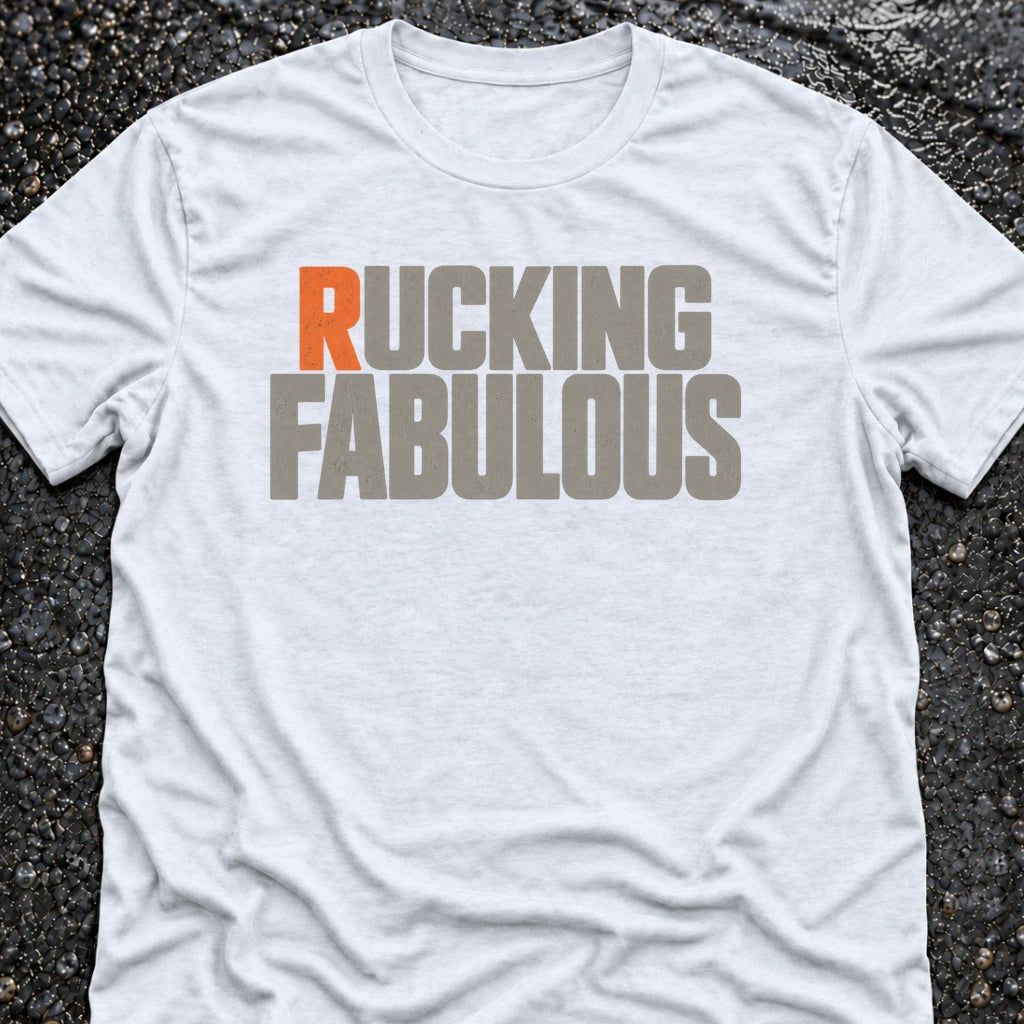 Freedom Ops RUCKING FABULOUS T-shirt in white