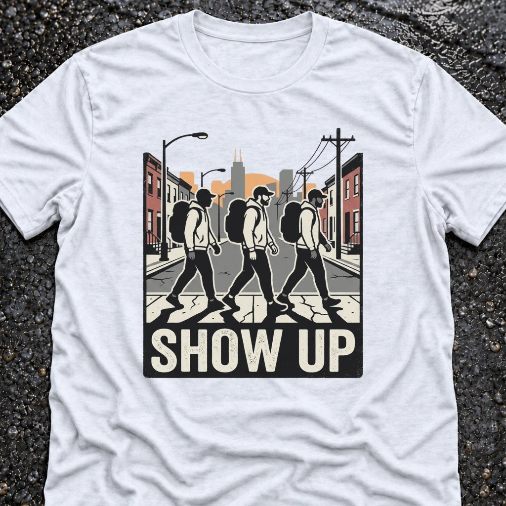 Freedom Ops SHOW UP TOGETHER T-shirt in white