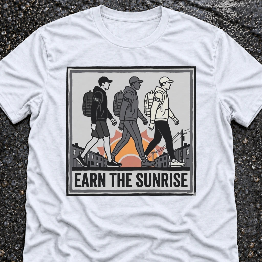 Freedom Ops SUNRISE T-shirt in white