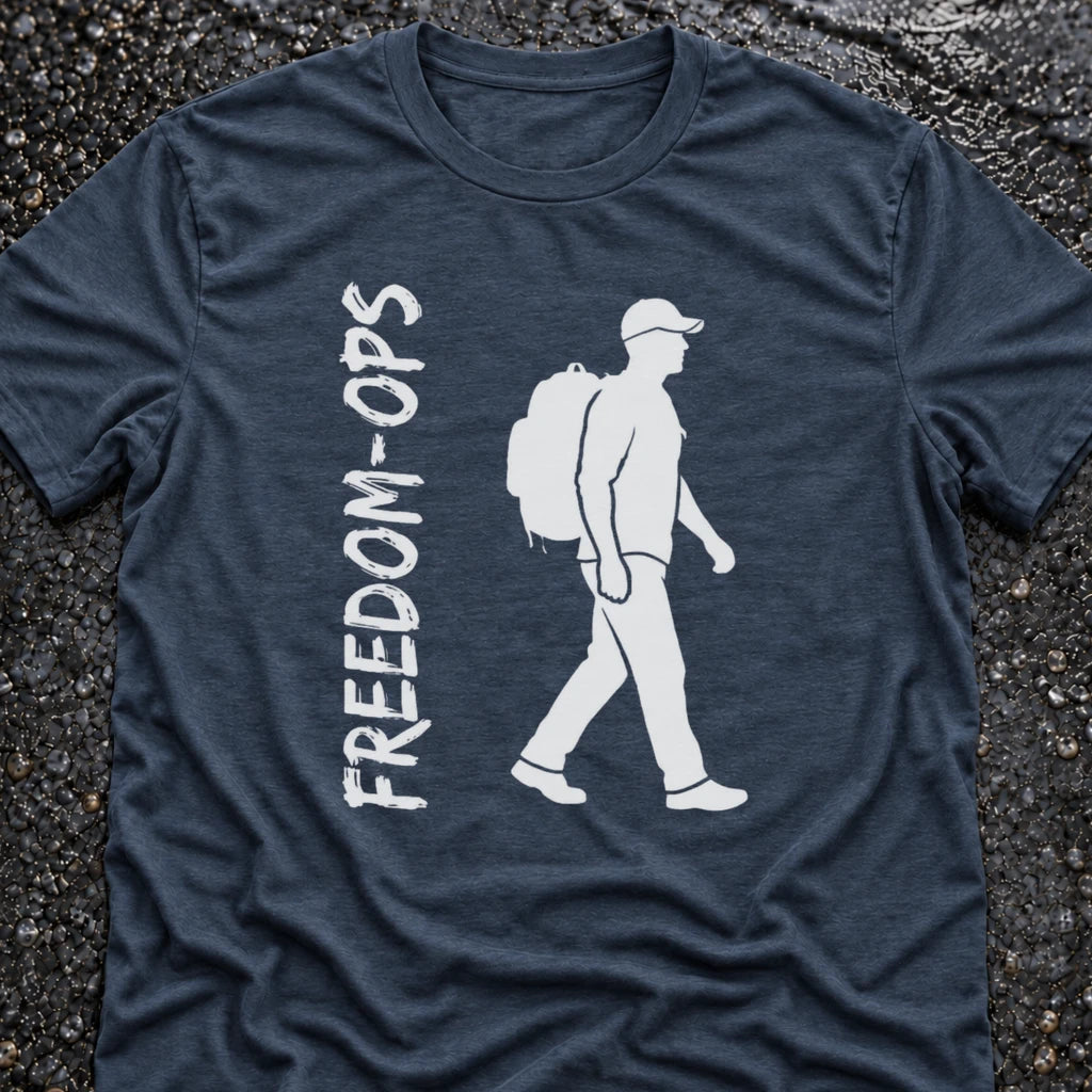 Freedom Ops SOLO RUCKER T-shirt in indigo