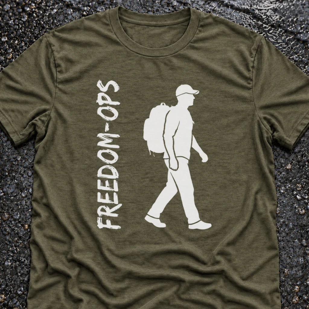 Freedom Ops SOLO RUCKER T-shirt in military green