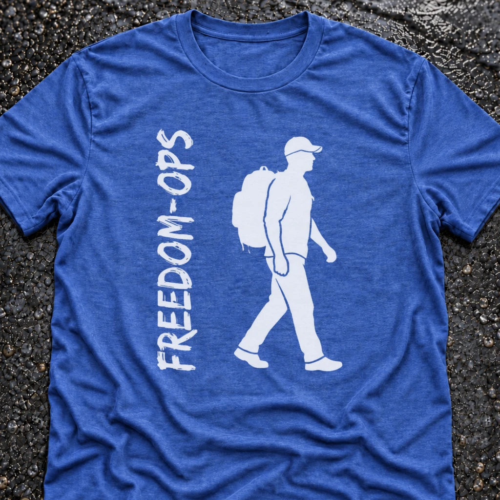 Freedom Ops SOLO RUCKER T-shirt in vintage royal