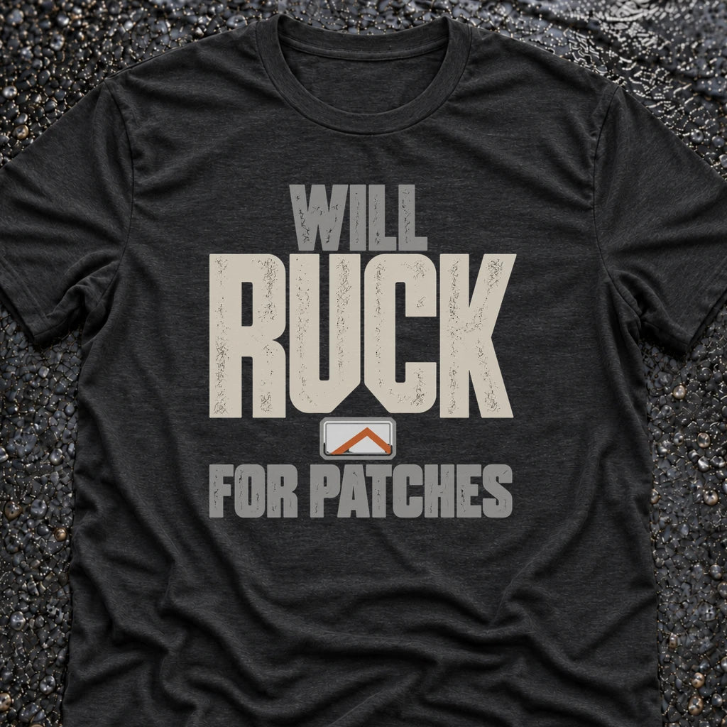 Freedom Ops WILL RUCK FOR PATCHES T-shirt in vintage black